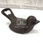 (EDI0087) Casted Iron Bird Door Stopper